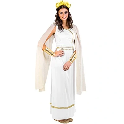 Afbeelding van dressforfun Vrouwenkostuum Griekse Godin Olympia M verkleedkleding kostuum halloween verkleden feestkleding carnavalskleding carnaval feestkledij partykleding 300199