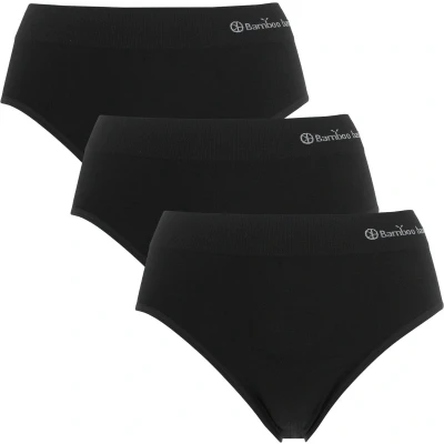 Afbeelding van Bamboo Basics naadloze Slip BELLE Zwart 3/pack