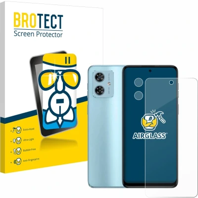 Afbeelding van BROTECT Screenprotector voor Motorola Moto G54 (Voor+Camera) Folie Beschermfolie Beschermglas transparant