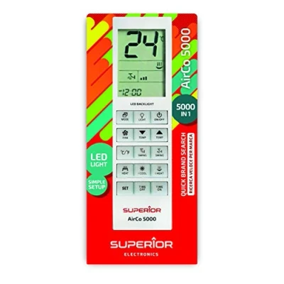Afbeelding van Universele airco afstandsbediening Seki air voor split unit airco&#039;s