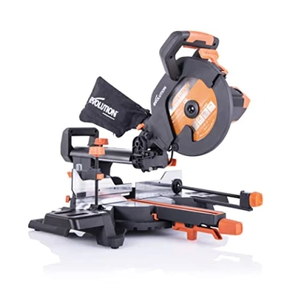 Afbeelding van Evolution Power Tools R255SMS+ multifunctionele glij verstekzaag met Plus Pack, 255 mm (230V)