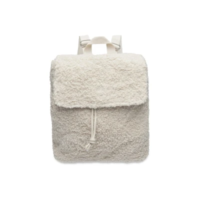 Afbeelding van Jollein rugtasje boucle naturel Rugzakken &amp; Tassen