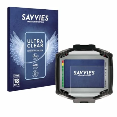 Afbeelding van Savvies Screenprotector voor Mares Quad / Air Folie Beschermfolie transparant (18 Stuks)