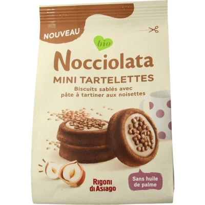 Afbeelding van Nocciolata bianca tartlets bio