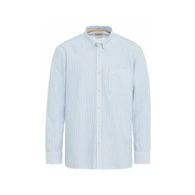 Afbeelding van camel active Overhemd hellblau, Heren, Maat: Small, Hellblau