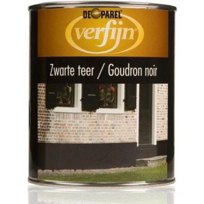 Afbeelding van Verfijn zwarte teer 2,5 liter