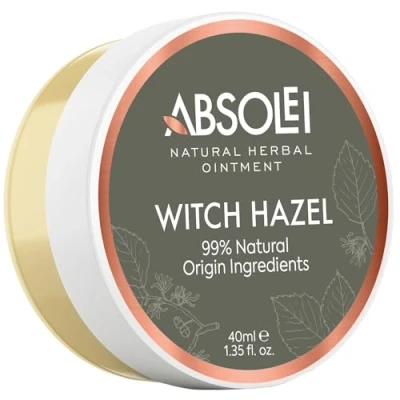 Afbeelding van Absolei Aambeienzalf, Natuurlijke Toverhazelaar Zalf voor Verbranding, Jeuk en Ongemak, 40 ml