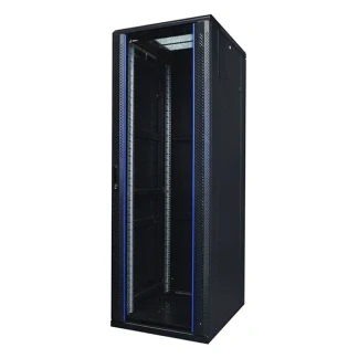 Afbeelding van Patchkast 19 inch 37U 600 x 800 1800 mm (Max. kg, Veiligheidsglas, Inbouwdiepte mm)