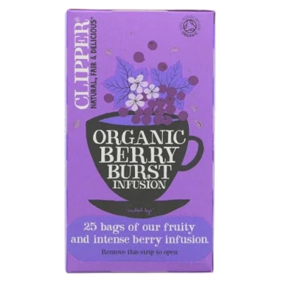 Afbeelding van Thee Clipper Infusion Berry Burst bio 25stuks