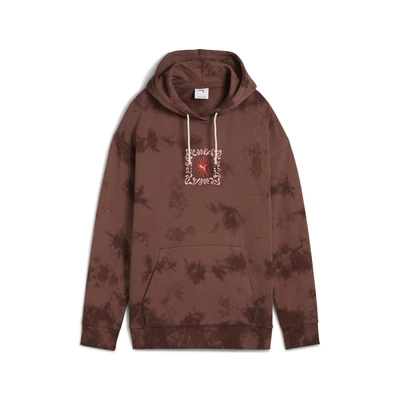 Afbeelding van Puma Floral MIT Grafik Hoodie, Dames, Maat: Small, Chocotart