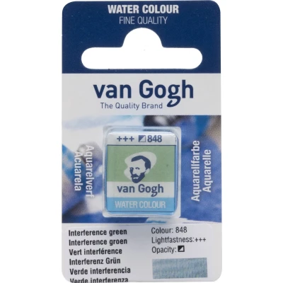 Afbeelding van Aquarelverf 848 Interference Groen van Gogh Napje