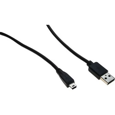 Afbeelding van Kabel USB 2.0 type A en mini B 1 m