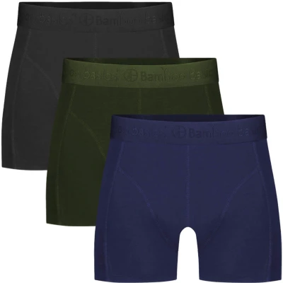 Afbeelding van Bamboo Basics boxershort Rico met bamboe (set van 3)