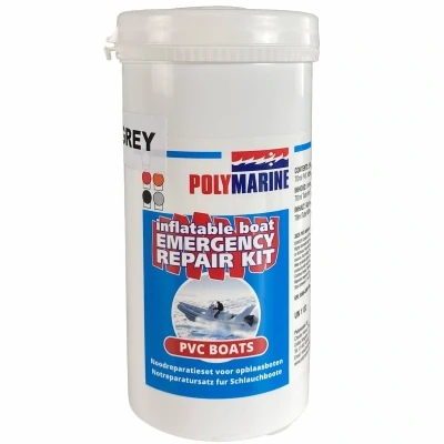Afbeelding van Rubberboot reparatieset Grijs Hypalon