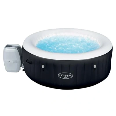 Afbeelding van BESTWAY Lay Z spa Miami ronde opblaasbare 2 tot 4 personen 180 x 66 cm