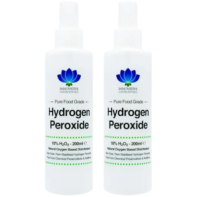 Afbeelding van Waterstofperoxide spray Levensmiddelenklasse 10% 200ml Pure H2O2 Geen additieven
