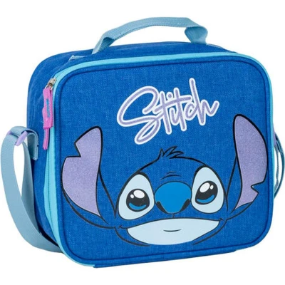 Afbeelding van CERDÁ LIFE&#039;S LITTLE MOMENTS Stitch Koeltas, Blauw, 21,5 x 8,5 19 cm, kleine rugzak met ritssluiting en verstelbare handgreep, origineel product, ontworpen in Spanje, Casual