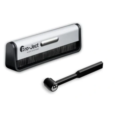 Afbeelding van Pro Ject Cleaning Set Basic Platenborstel Brush it Naaldborstel Clean LP schoonmaakset Voor iedere platenspeler