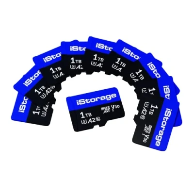 Afbeelding van iStorage MicroSD Card 1TB 10 Pack alleen te gebruiken met de datAshur SD flashdrive (module) IS FL DSD 256