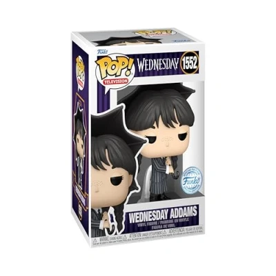 Afbeelding van Funko Pop! Movies: Wednesday (2022) with Umbrella #1552 Special Edition Exclusive