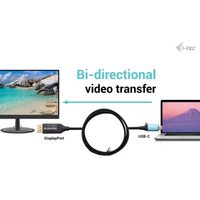Afbeelding van USB C DP Cable Adapter Bi Directional