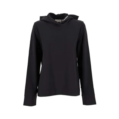 Afbeelding van Calvin Klein Jeans LOGO Elastic Milano Hoodie Sweater, Dames, Maat: XS, Black