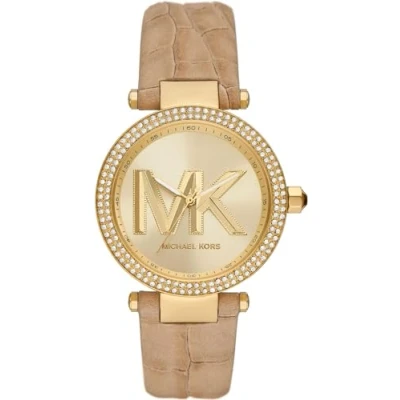 Afbeelding van Michael Kors Watch Parker Horloge, Dames, Maat: One Size, Brown