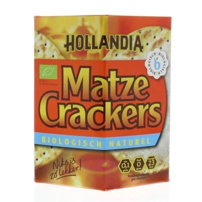 Afbeelding van Hollandia Matze cracker naturel 100 g