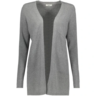 Afbeelding van Jacqueline de Yong Vest Jdyprime Life L/s Open Cardigan Knt 15350887 Medium Grey Melange Dames Maat L
