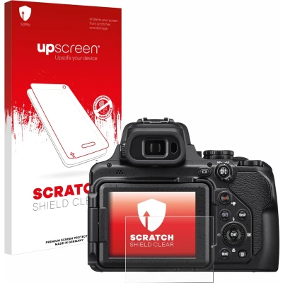 Afbeelding van upscreen Screenprotector voor Nikon Coolpix P1000 Folie Beschermfolie transparant