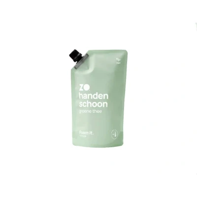 Afbeelding van Zo Schoon Navulzak Handen Groene Thee