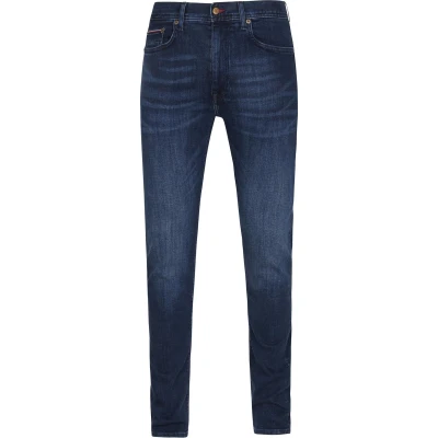 Afbeelding van Tommy Hilfiger Jeans Bleecker Bridger Indigo Blauw maat W 32 L 34 met Modern fit Pasvorm Duurzaam Heren