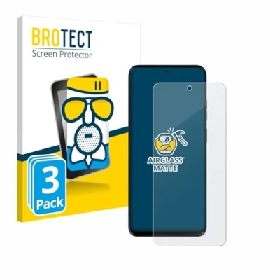 Afbeelding van BROTECT Screenprotector voor Motorola Moto G15 Folie Beschermfolie Beschermglas matte (3 Stuks)