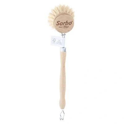 Afbeelding van SORBO Afwasborstel hout rond tampico