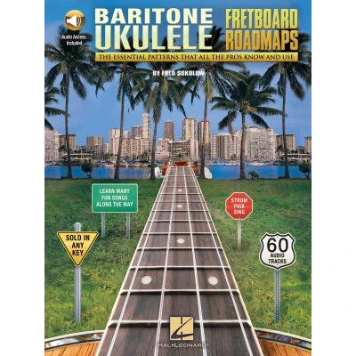 Afbeelding van Fretboard roadmaps baritone ukulele +enregistrements online: the Essential Patterns That All Pros Know and Use