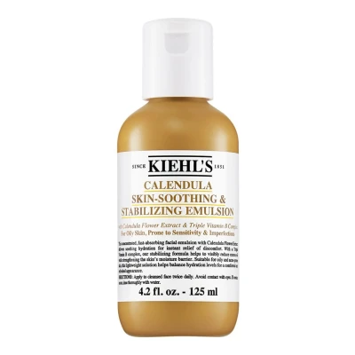 Afbeelding van Kiehl&#039;s Calendula Skin Soothing &amp; Stabilizing Emulsion gezichtsemulsie 125 ml