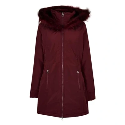 Afbeelding van De Regatta Myrcella Parka jas dames waterdicht ademend Donkerrood