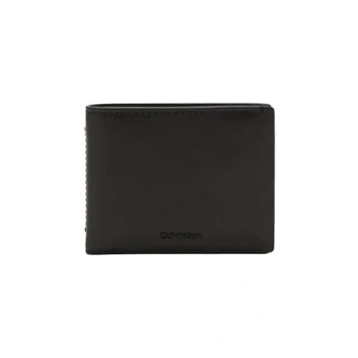 Afbeelding van Calvin Klein Clean Bifold Portemonnee, Heren, Maat: One Size, Black palmellato