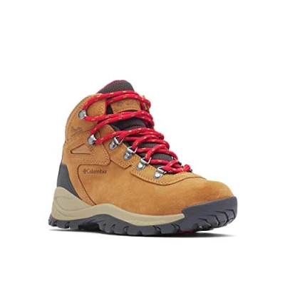 Afbeelding van Columbia Newton Ridge PLUS II Waterproof Bergschoenen, Dames, Maat: 39.5, Elk/mountain red Veloursleer