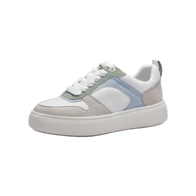 Afbeelding van Tamaris Sneakers laag, Dames, Maat: 37, Ivory comb Leer en imitatieleer