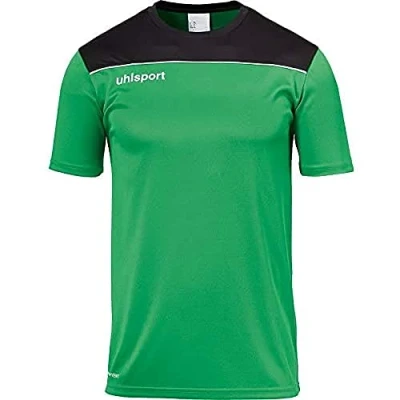 Afbeelding van Uhlsport Offense 23 T Shirt Heren Groen / Zwart Wit Maat: 2XL