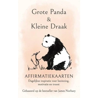Afbeelding van Grote Panda &amp; Kleine Draak affirmatiekaarten (Kaartspellen)