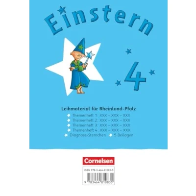 Afbeelding van Einstern Mathematik 04 (Rheinland Pfalz). Themenhefte 1 4, Diagnoseheft und Kartonbeilagen im Schuber Ausleihmaterial: ... Ausleihmaterial Pfalz): Band 4