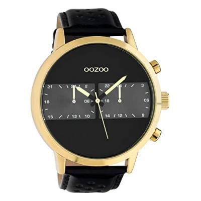 Afbeelding van Oozoo Timepieces Chronograaf, Heren, Maat: One Size, Goldfarben