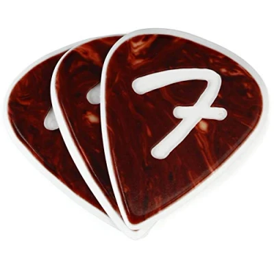 Afbeelding van Fender F Grip plectrum 351 Pick Bruin 1.50 mm 3 pack
