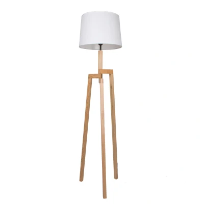 Afbeelding van Mexlite vloerlamp 1 lichts 40x167 cm wit