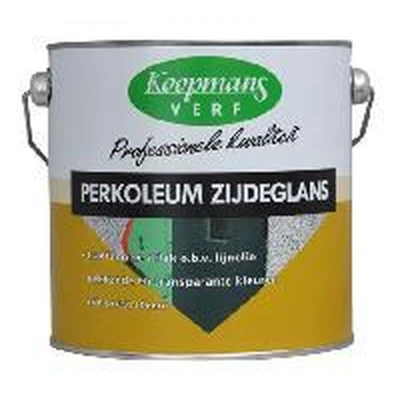 Afbeelding van Koopmans Perkoleum Zijdeglans Dekkend Ready Mixed 2,5 ltr 471 zilvergrijs Buitengevel &amp; Tuin