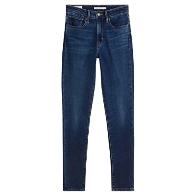 Afbeelding van Levi&#039;s Dames 721 High Rise Skinny Dont Be Extra Jeans, Z0741 Dark Indigo Worn in, 26W x 32L