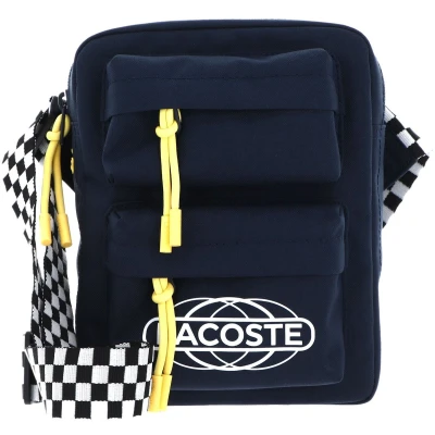 Afbeelding van LACOSTE Schoudertas Neocroc Seasonal Crossover Bag Marine Donkerblauw