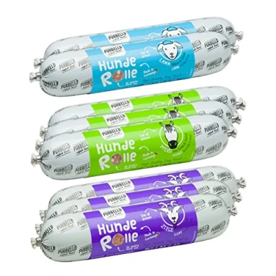 Afbeelding van Sparpaket: 24x400g PURBELLO HundeRolle Mix I Hundefutter nass